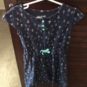 Girls anchor dress